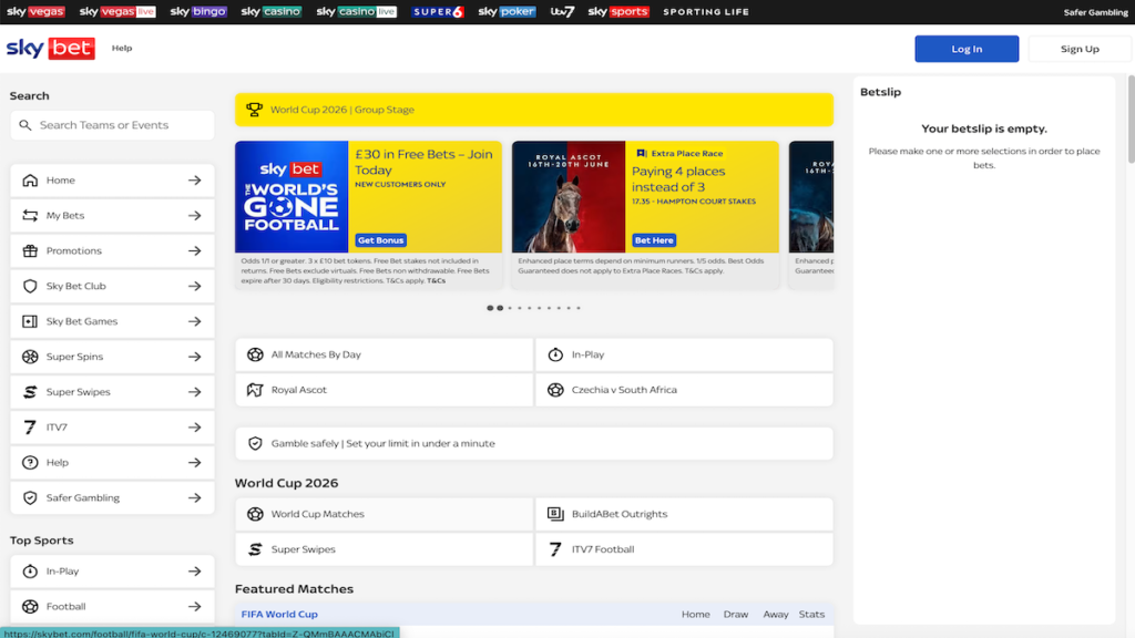 sky bet sportsbook