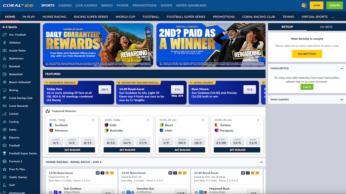 coral sports