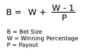 kelly criterion staking for horse racing