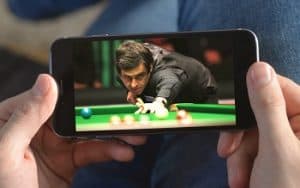 watch live snooker on your mobile