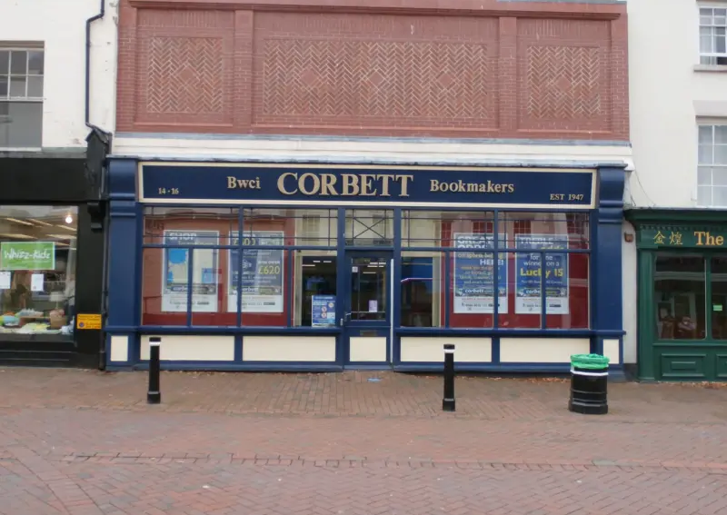 corbett bookmaker shop