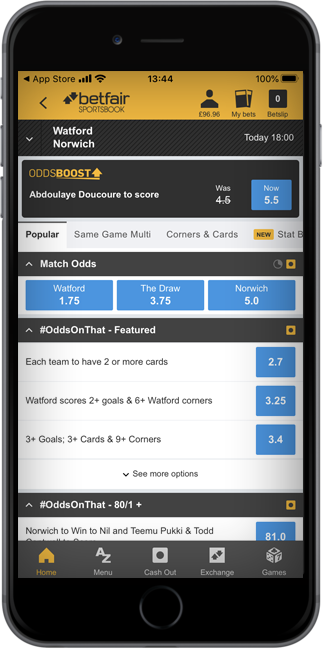 Betfair App