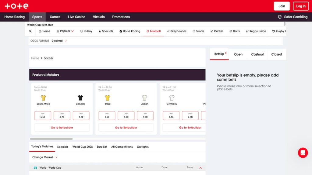 tote sportsbook