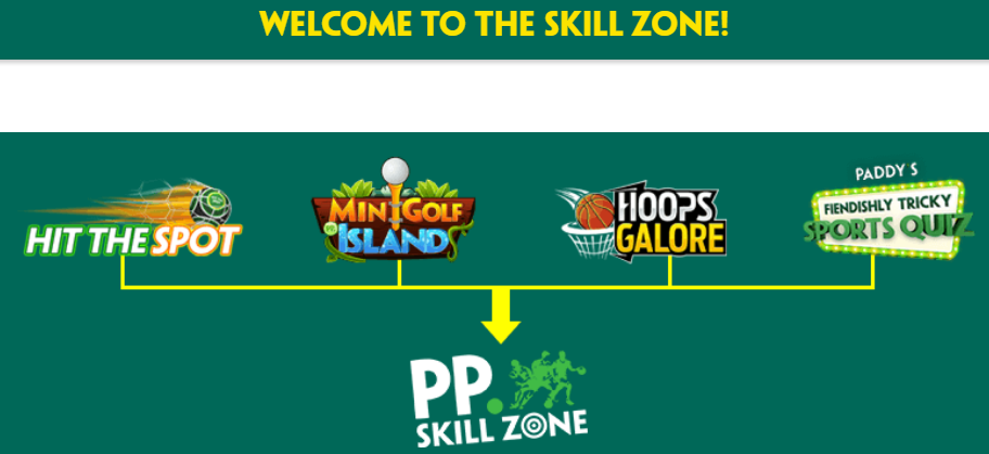 paddy power skill zone