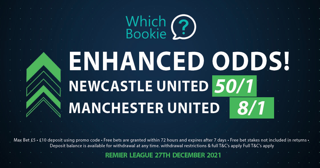 Newcastle vs Manchester United Enhanced Odds