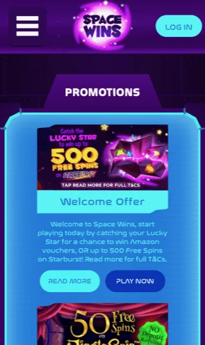 space wins promotions