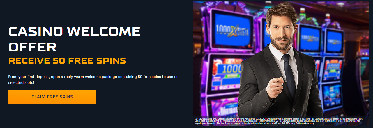 sts casino free spins