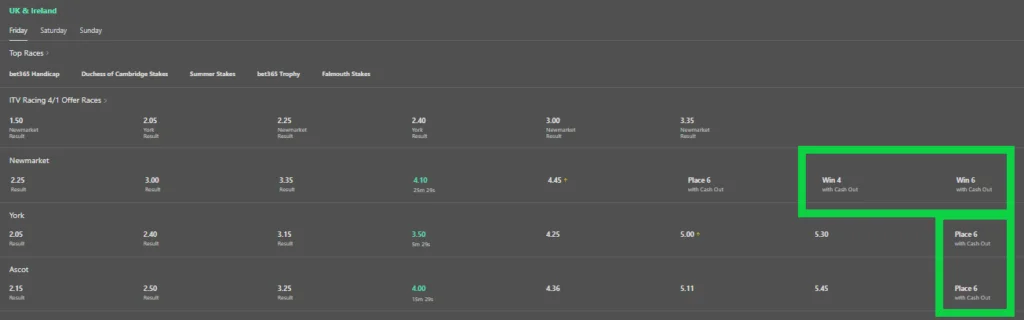 bet365 colossus bets