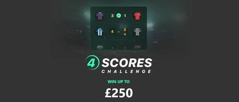 bet365 4 scores challenge