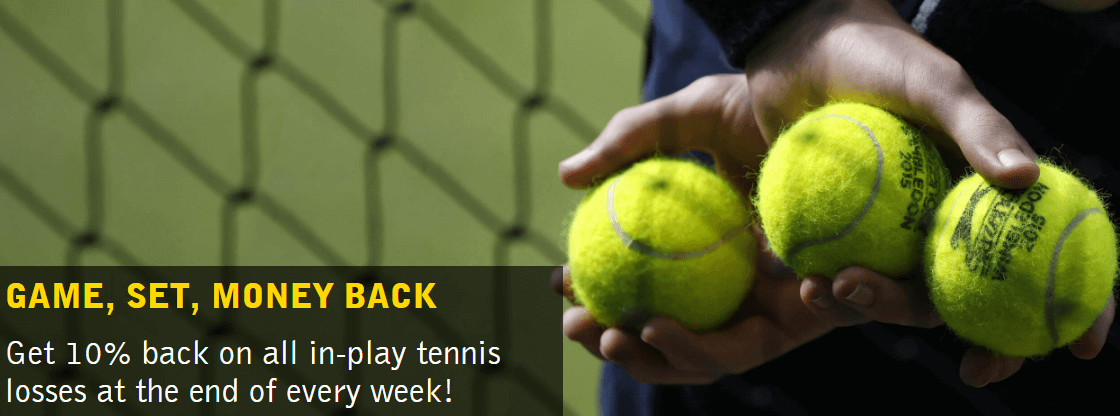 fitzdares tennis cashback