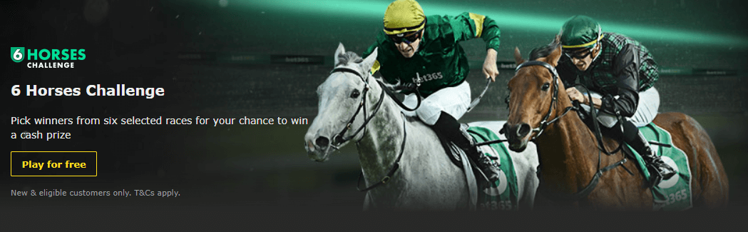 bet365 6 horses challenge