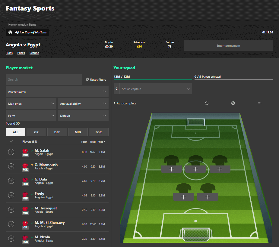 bet365 Fantasy Football